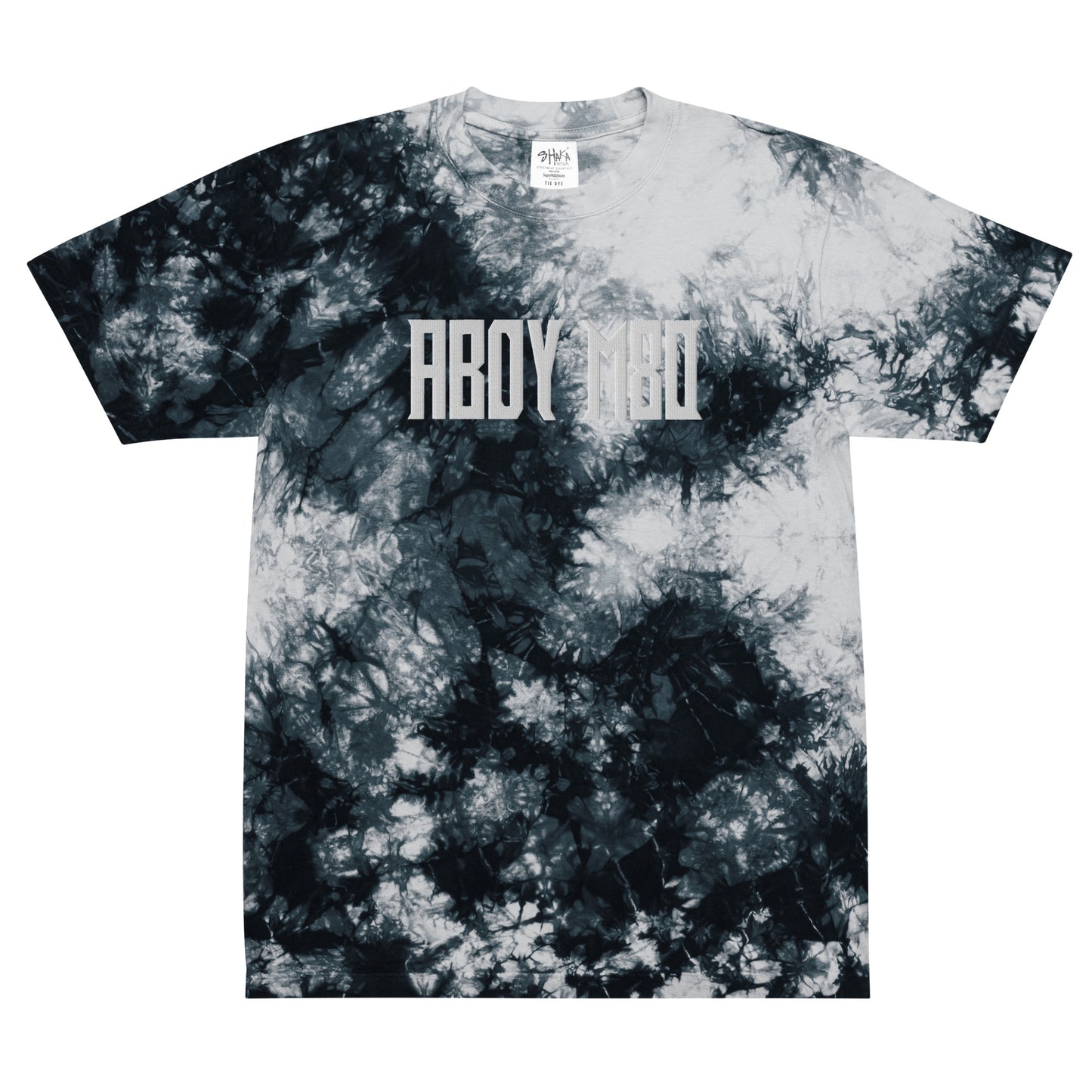 Oversized Embroidered Tie-Dye Aboy M80 T
